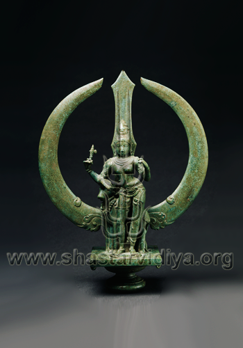 Ardhnarishvara, sculpture from the Chola Period, 10th century, Cleveland, Ohio