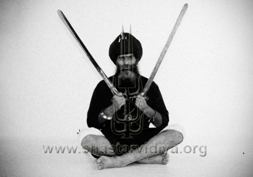 Nidar Singh Nihang, present Gurdev of the Akali Nihang Baba Darbara Singh Sanatan Suraj Bansia Shastar Vidiya Shiv Akhara