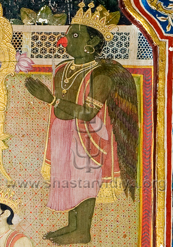 Garuda, fresco, Patiala, Punjab