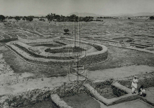 Ruins of Taxila, photogravure circa 1927